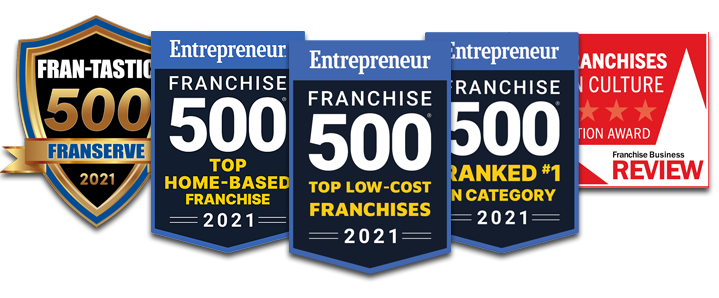 Entrepreneur Magazine Franchise 500 Top Low-Cost Franchises 2021